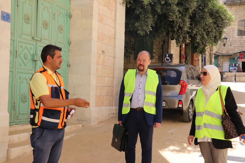 الاجتماع الدوري للجنة المشتركة لتنسيق المشاريع الخاصة بإعادة تأهيل المركز التاريخي والديني لمدينة بيت لحم