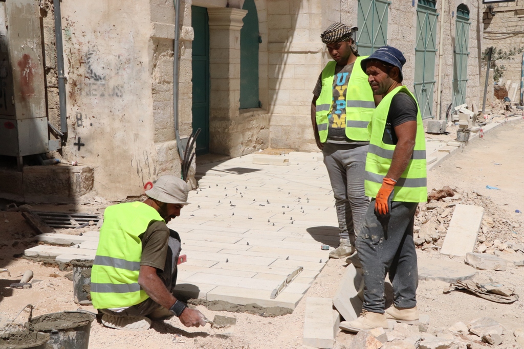 الاجتماع الدوري للجنة المشتركة لتنسيق المشاريع الخاصة بإعادة تأهيل المركز التاريخي والديني لمدينة بيت لحم