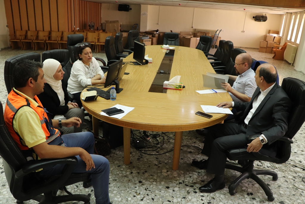 الاجتماع الدوري للجنة المشتركة لتنسيق المشاريع الخاصة بإعادة تأهيل المركز التاريخي والديني لمدينة بيت لحم