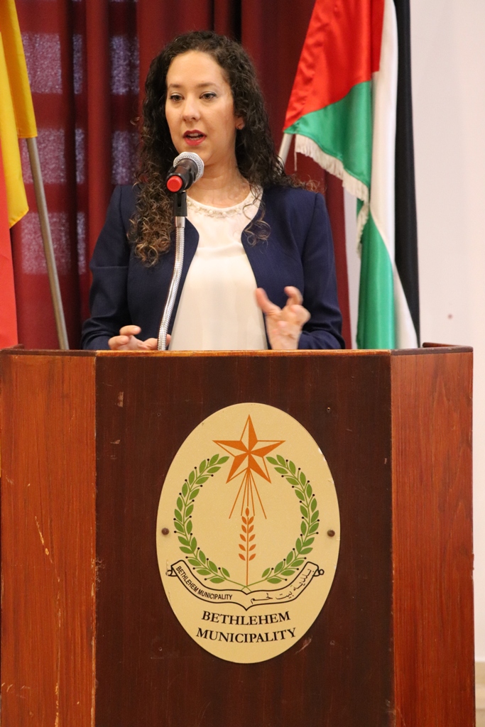 في إطار إتفاقية التوأمة بين بلديتي بيت لحم وكولونيا  توقيع إتفاقية للتبرع بعشر دراجات هوائية لمدينة بيت لحم