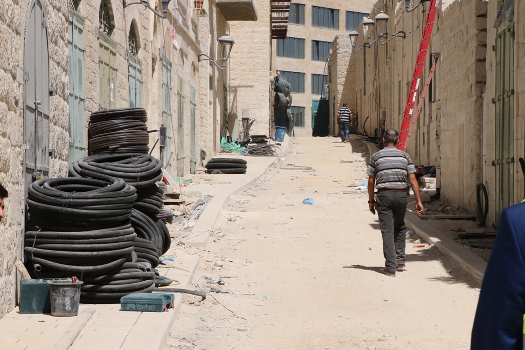 الاجتماع الدوري للجنة المشتركة لتنسيق المشاريع الخاصة بإعادة تأهيل المركز التاريخي والديني لمدينة بيت لحم