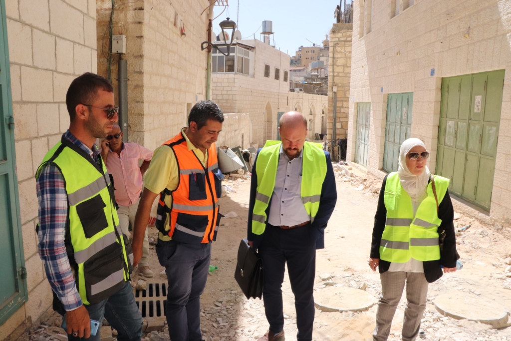 الاجتماع الدوري للجنة المشتركة لتنسيق المشاريع الخاصة بإعادة تأهيل المركز التاريخي والديني لمدينة بيت لحم