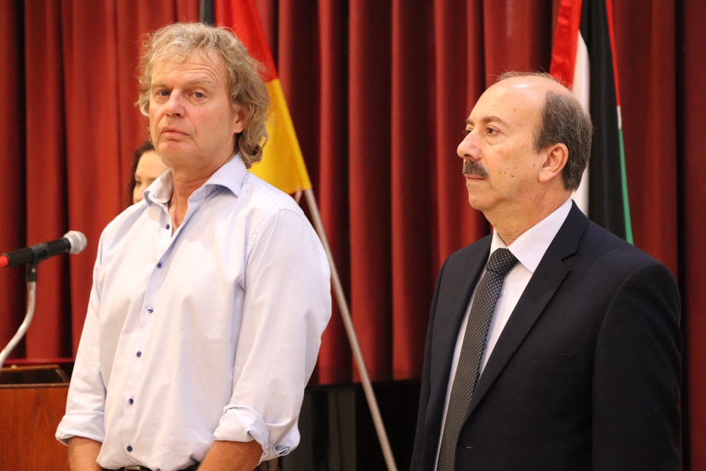 في إطار إتفاقية التوأمة بين بلديتي بيت لحم وكولونيا  توقيع إتفاقية للتبرع بعشر دراجات هوائية لمدينة بيت لحم