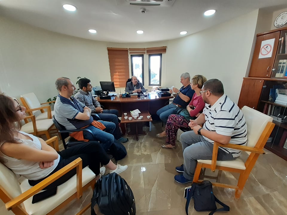 في إطار عملية التدقيق على المرحلة الأولى لمشروع نور بين بلديتي بيت لحم وتورينو  مرقص يلتقي وفداً من البلدية الإيطالية