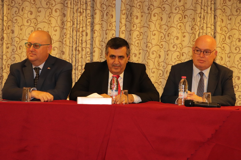 رئيس بلدية بيت لحم يكرم القاضي جو مفصوت من مالطا بمناسبة زيارته الثلاثين لمدينة بيت لحم