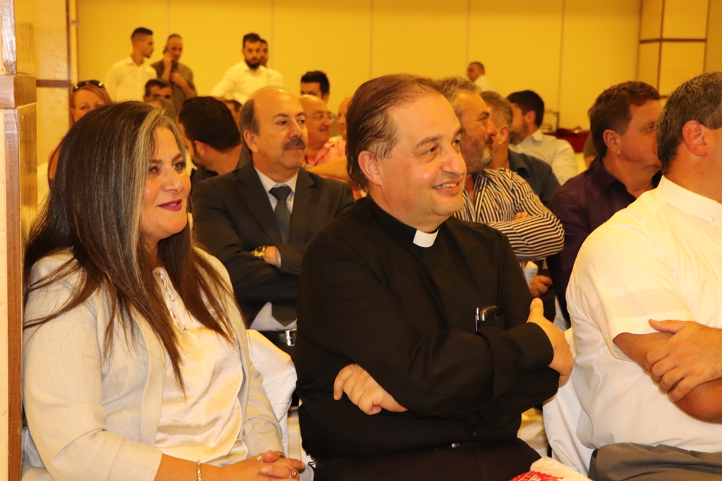 رئيس بلدية بيت لحم يكرم القاضي جو مفصوت من مالطا بمناسبة زيارته الثلاثين لمدينة بيت لحم