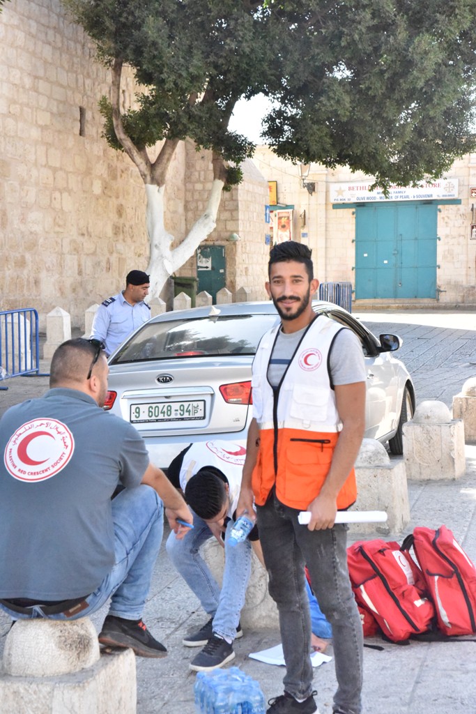 حملة اليوم العالمي للنظافة في محافظة بيت لحم تنطلق من ساحة المهد تحت شعار بيت لحم نظيفة وخضراء