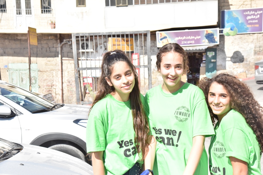 حملة اليوم العالمي للنظافة في محافظة بيت لحم تنطلق من ساحة المهد تحت شعار بيت لحم نظيفة وخضراء