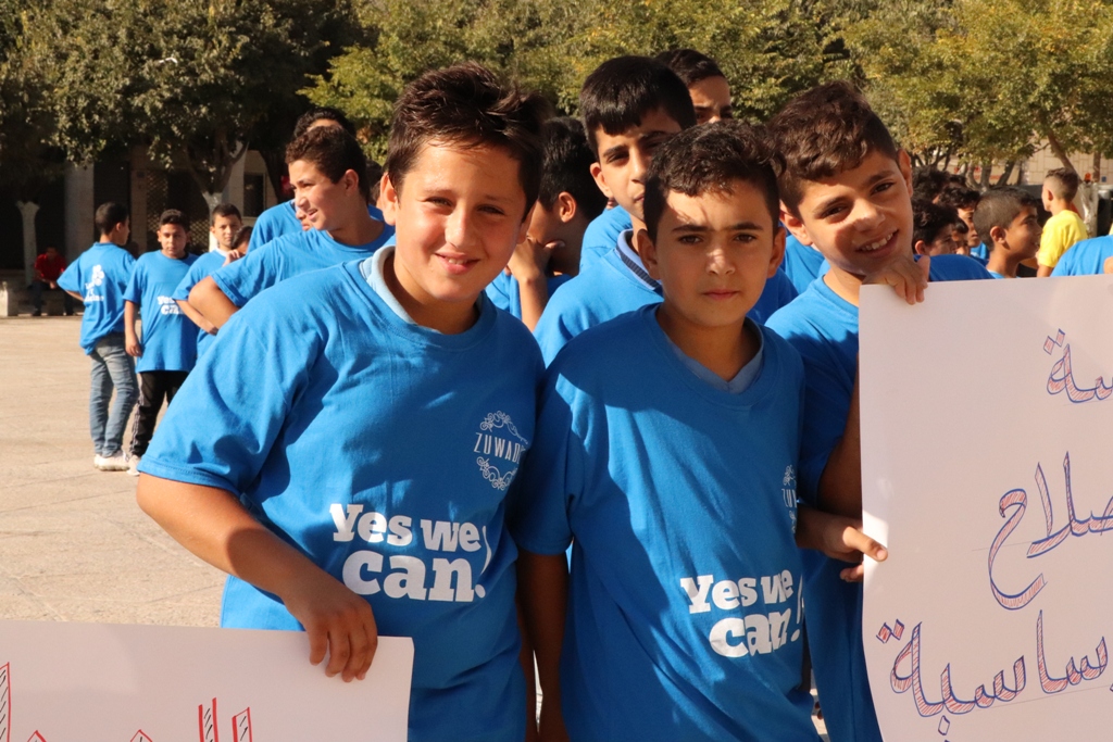 حملة اليوم العالمي للنظافة في محافظة بيت لحم تنطلق من ساحة المهد تحت شعار بيت لحم نظيفة وخضراء