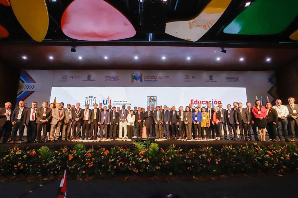 رئيس بلدية بيت لحم يشارك كمتحدث في المؤتمر الدولي الرابع للمدن التعليمية في كولومبيا