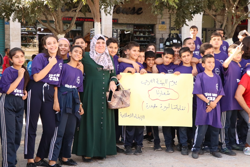 حملة اليوم العالمي للنظافة في محافظة بيت لحم تنطلق من ساحة المهد تحت شعار بيت لحم نظيفة وخضراء