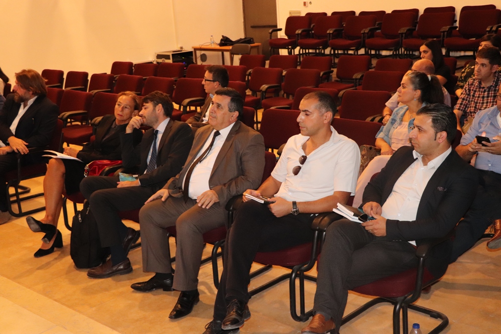 في إطار إتفاقية التوأمة بين بلديتي بيت لحم وبافيا الإيطالية ندوة تحت عنوان "بيت لحم ثلاثية الأبعاد" في مركز السلام/ بيت لحم