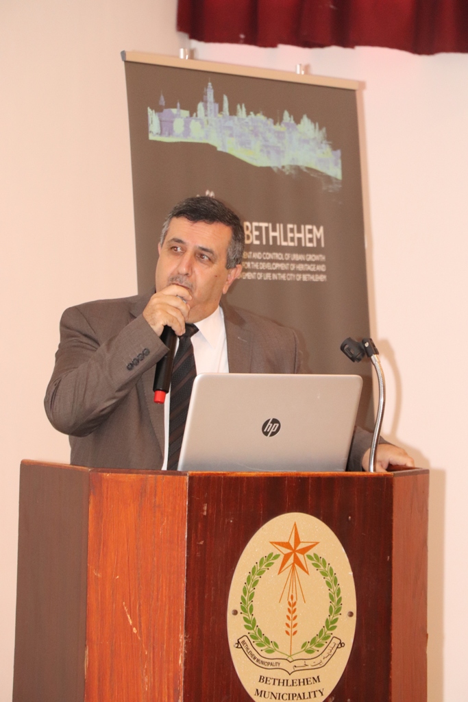 في إطار إتفاقية التوأمة بين بلديتي بيت لحم وبافيا الإيطالية ندوة تحت عنوان "بيت لحم ثلاثية الأبعاد" في مركز السلام/ بيت لحم