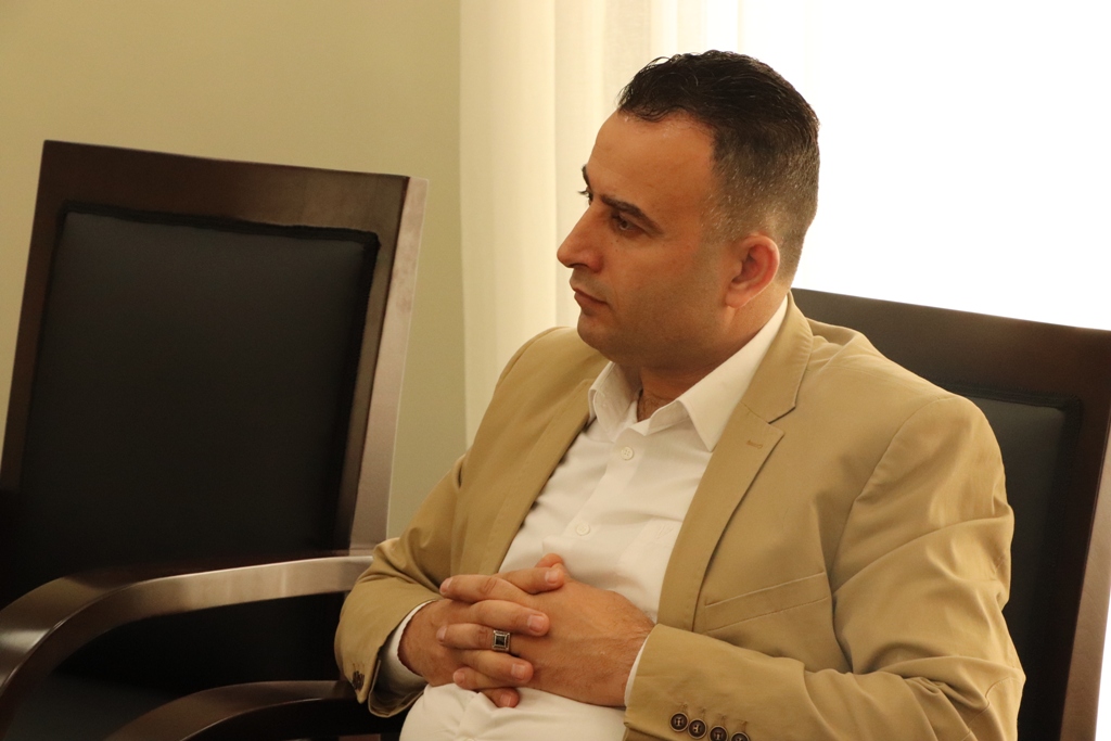  بهدف بحث سبل التعاون المشترك  رئيس بلدية بيت لحم يستقبل مستشار التعاون الثقافي والملحق الثقافي في القنصلية الفرنسية العامة في القدس