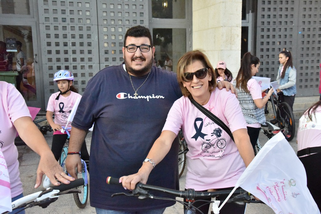 حملة دراجات الأمل تحت شعار" لا تستني الأعراض إفحصي وإطمئني" تنطلق من ساحة المهد