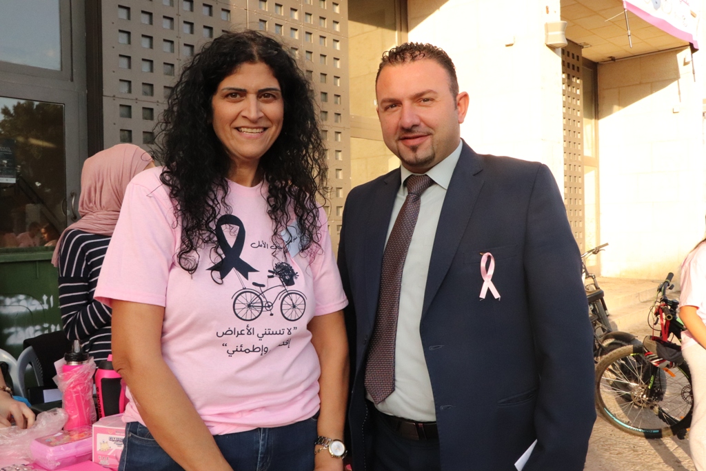 حملة دراجات الأمل تحت شعار" لا تستني الأعراض إفحصي وإطمئني" تنطلق من ساحة المهد