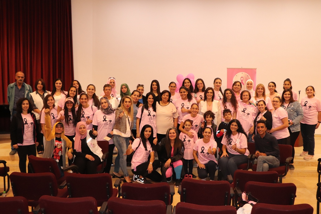 حملة دراجات الأمل تحت شعار" لا تستني الأعراض إفحصي وإطمئني" تنطلق من ساحة المهد