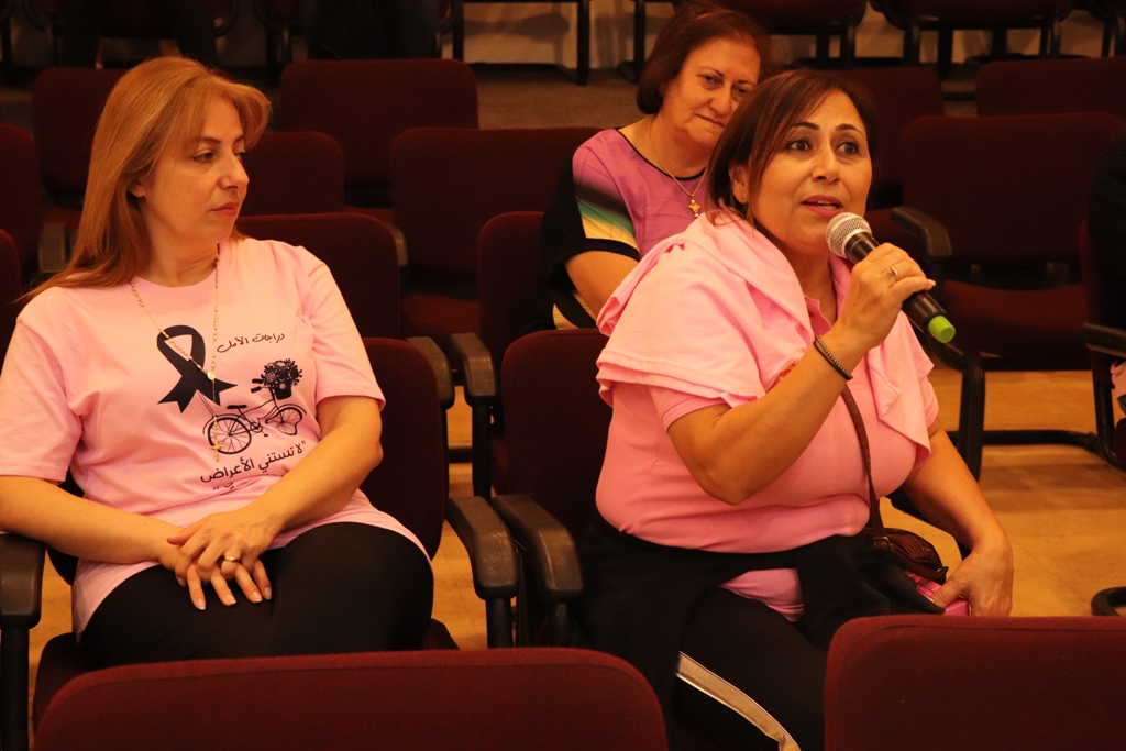 حملة دراجات الأمل تحت شعار" لا تستني الأعراض إفحصي وإطمئني" تنطلق من ساحة المهد