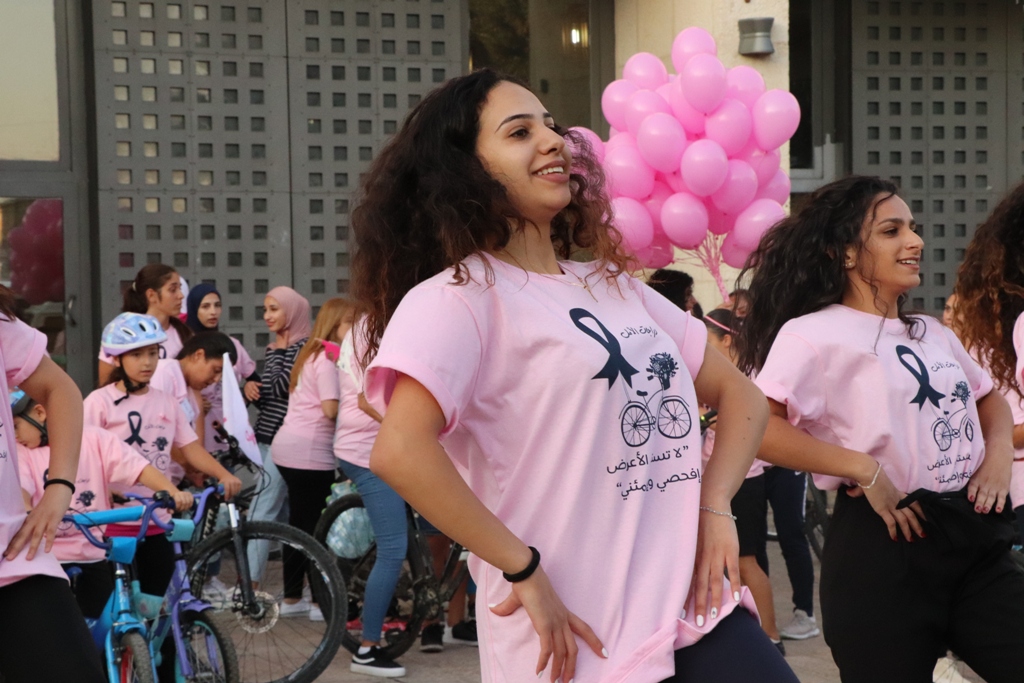 حملة دراجات الأمل تحت شعار" لا تستني الأعراض إفحصي وإطمئني" تنطلق من ساحة المهد