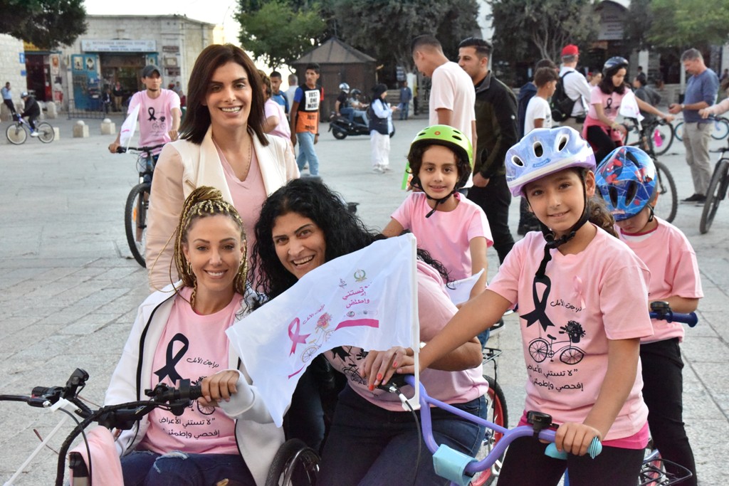 حملة دراجات الأمل تحت شعار" لا تستني الأعراض إفحصي وإطمئني" تنطلق من ساحة المهد