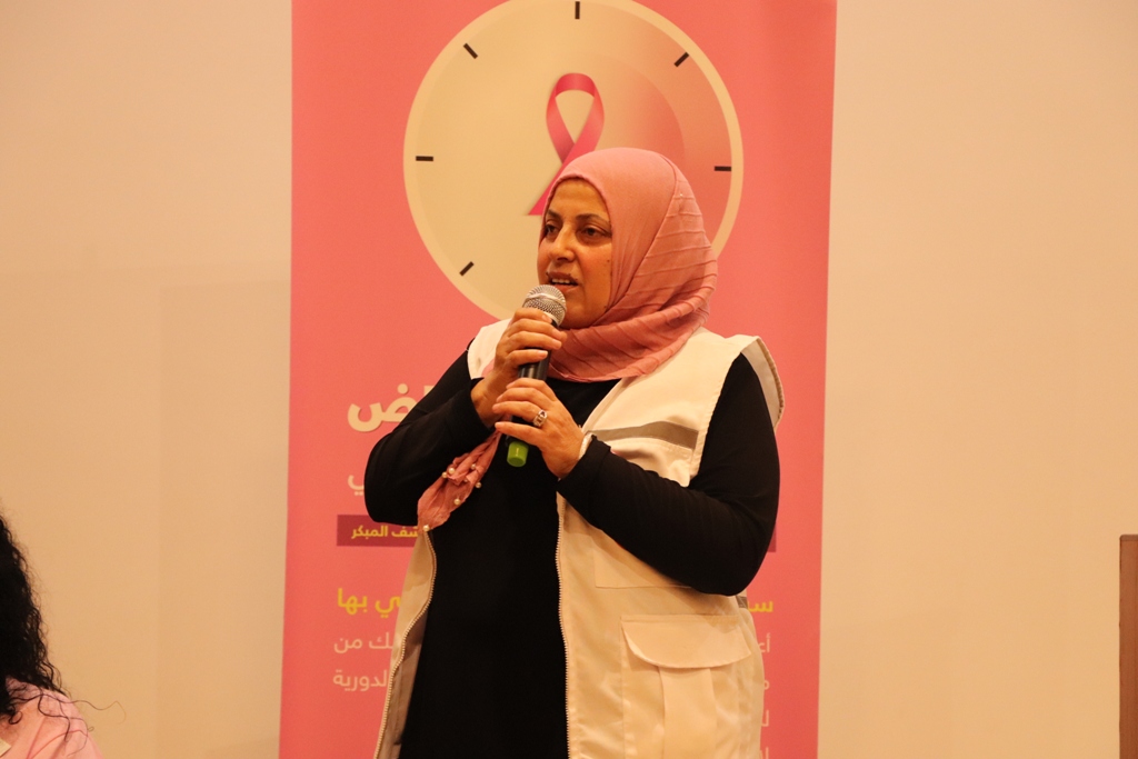 حملة دراجات الأمل تحت شعار" لا تستني الأعراض إفحصي وإطمئني" تنطلق من ساحة المهد