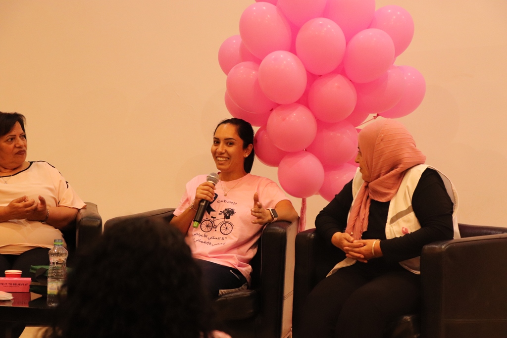 حملة دراجات الأمل تحت شعار" لا تستني الأعراض إفحصي وإطمئني" تنطلق من ساحة المهد