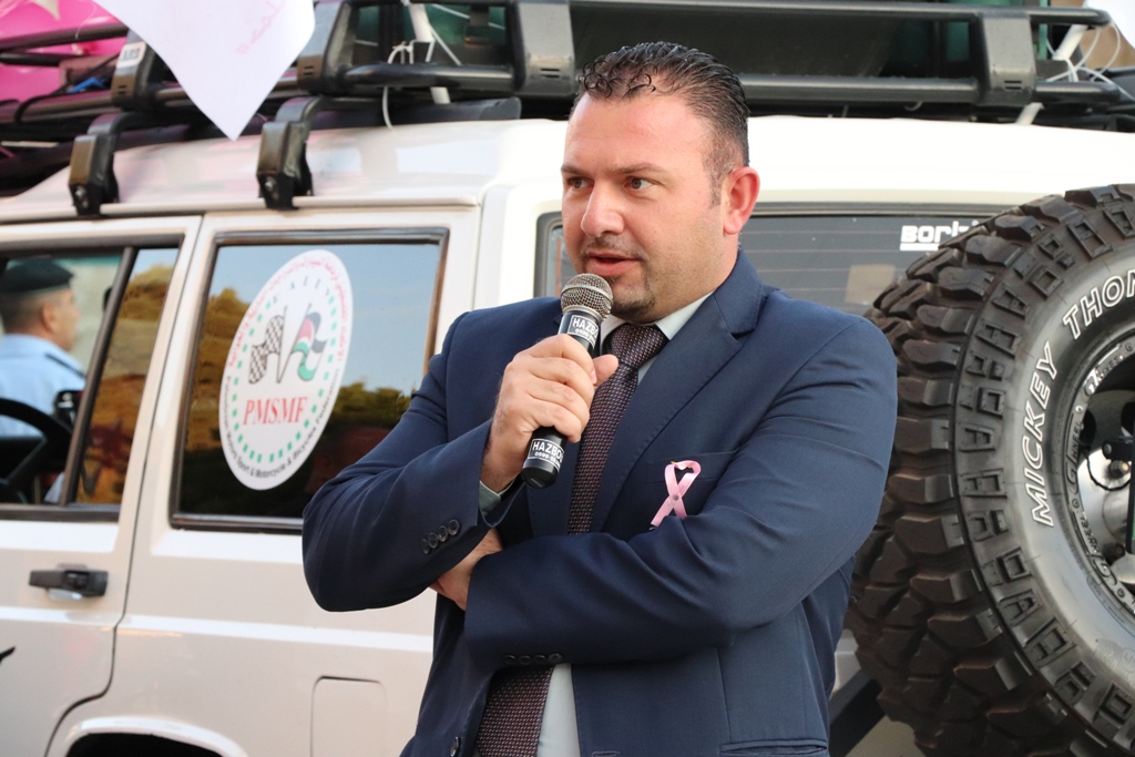 حملة دراجات الأمل تحت شعار" لا تستني الأعراض إفحصي وإطمئني" تنطلق من ساحة المهد