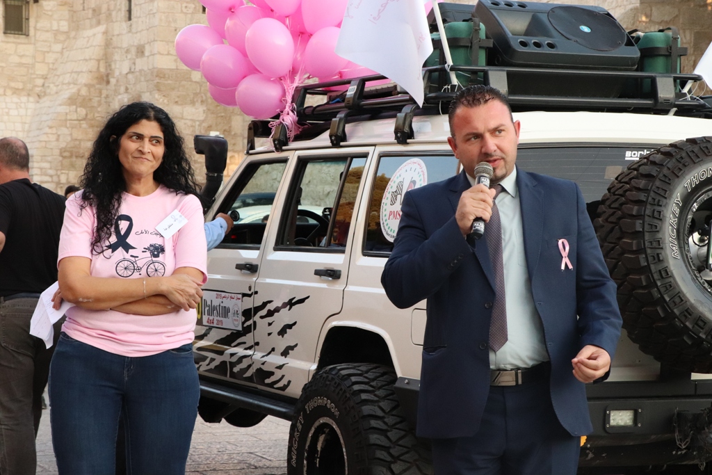 حملة دراجات الأمل تحت شعار" لا تستني الأعراض إفحصي وإطمئني" تنطلق من ساحة المهد