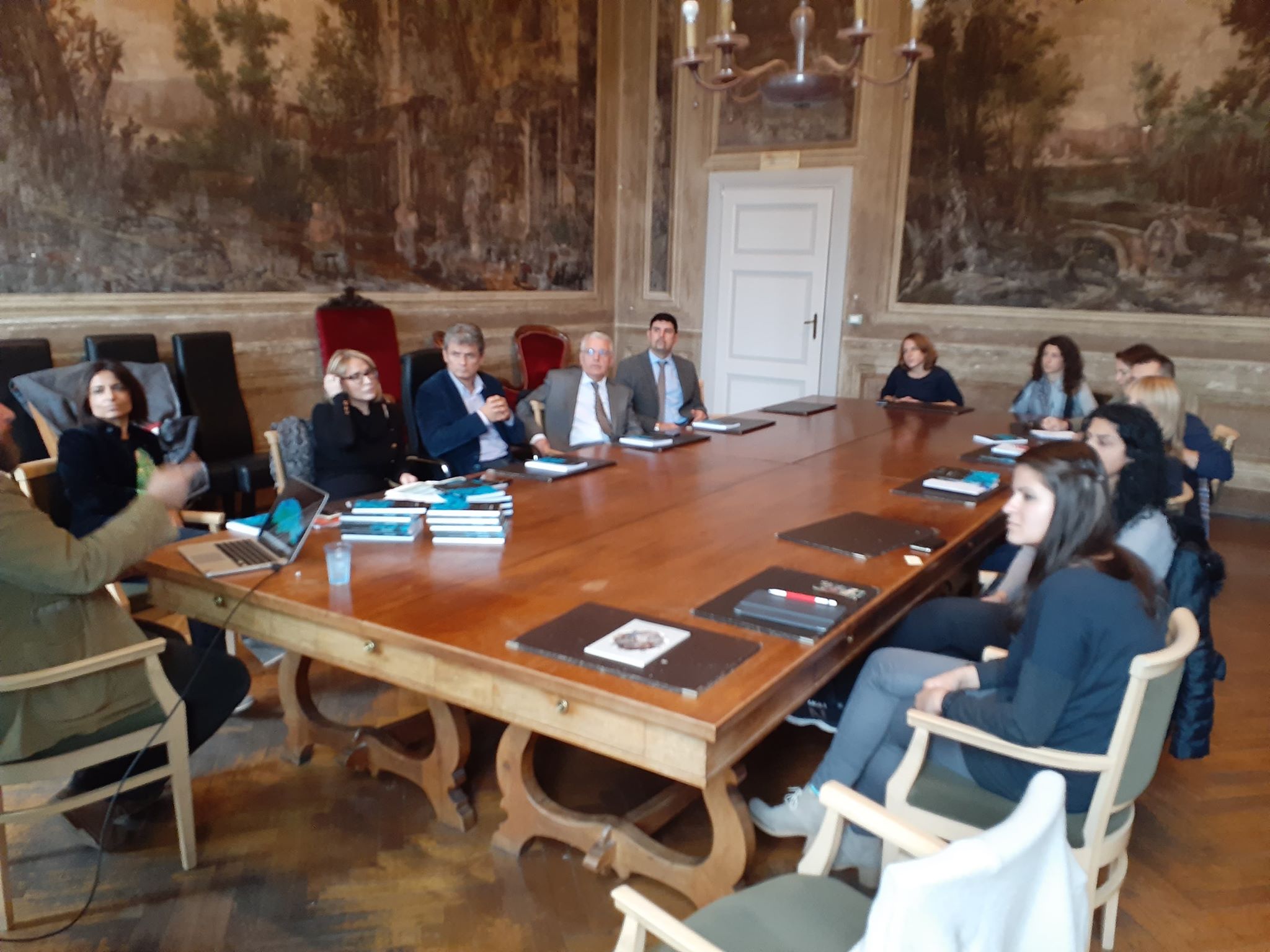 آفاق جديدة للتعاون بين بلدية بيت لحم ومدن تورينو وبافيا وفيربانيا الإيطالية