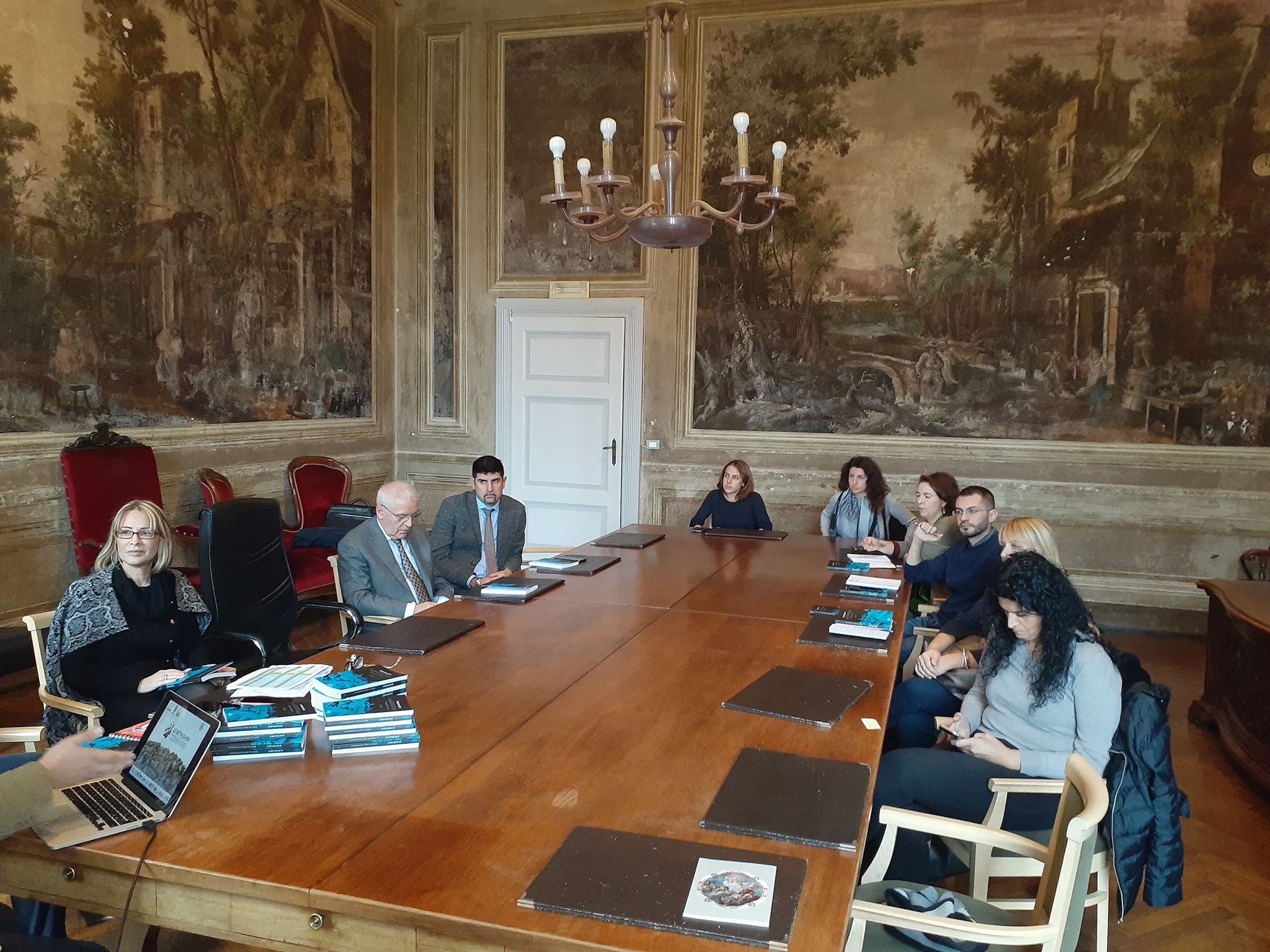 آفاق جديدة للتعاون بين بلدية بيت لحم ومدن تورينو وبافيا وفيربانيا الإيطالية