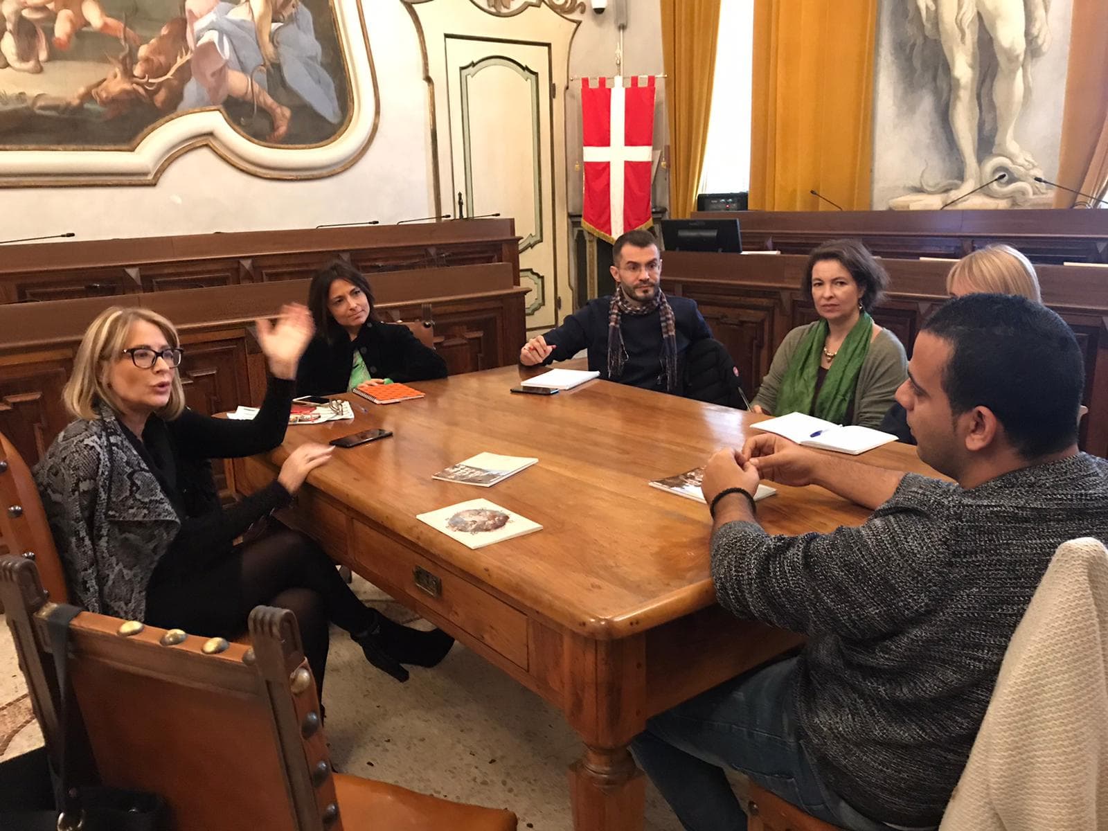 آفاق جديدة للتعاون بين بلدية بيت لحم ومدن تورينو وبافيا وفيربانيا الإيطالية