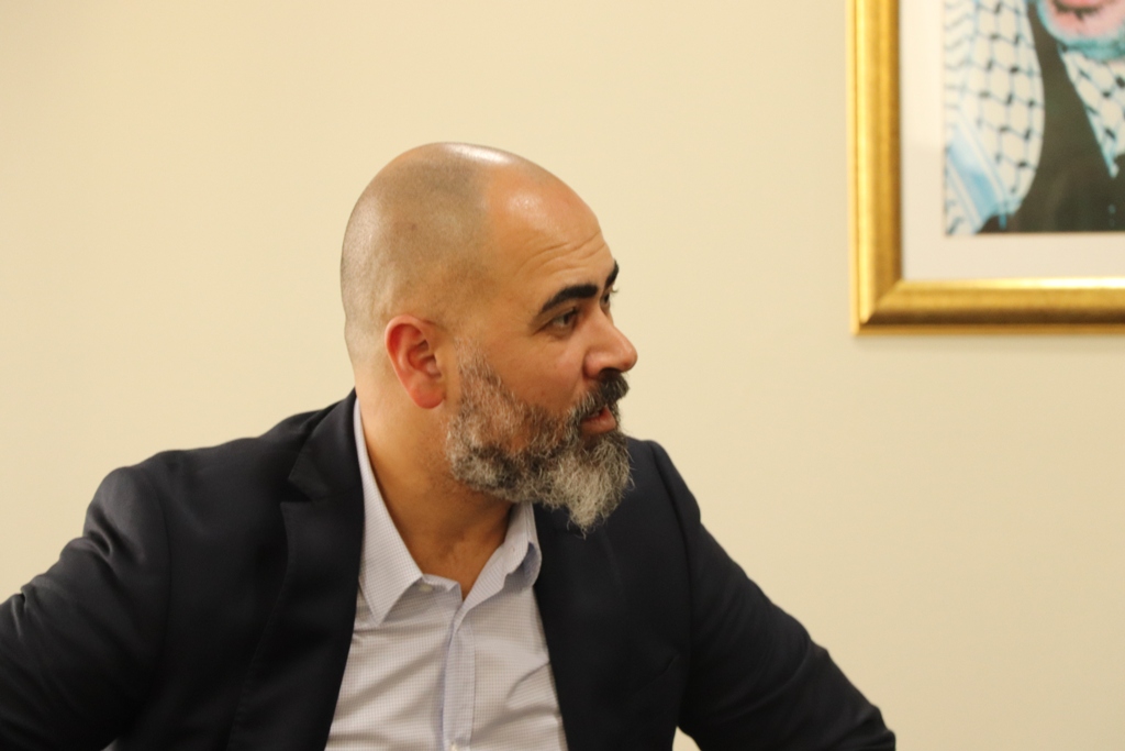 رئيس بلدية بيت لحم يستقبل وفداً من بريشا يترأسه رئيس بلديتها ومطران المنطقة