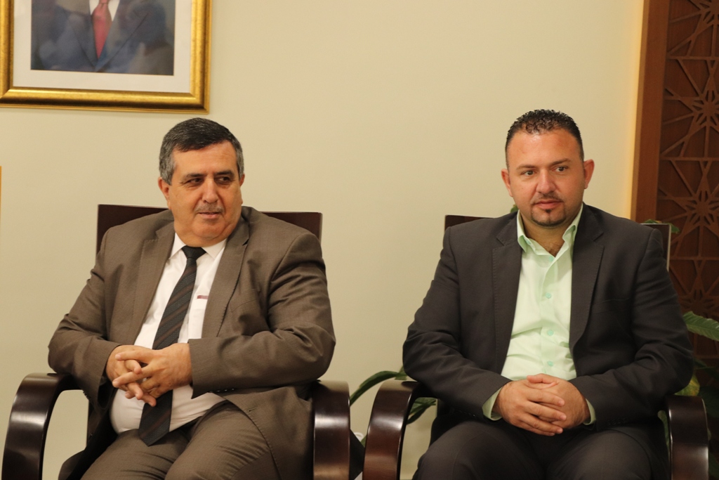 رئيس بلدية بيت لحم يستقبل وفداً من بريشا يترأسه رئيس بلديتها ومطران المنطقة