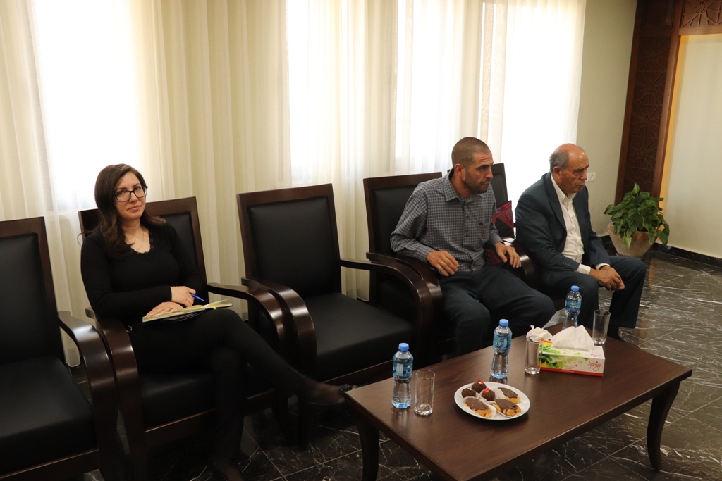 رئيس بلدية بيت لحم يستقبل ممثل جمهورية روسيا الاتحادية الجديد لدى دولة فلسطين ويطلعه على التطورات في مشروع تأهيل (شارع النجمة وتفرعاته)