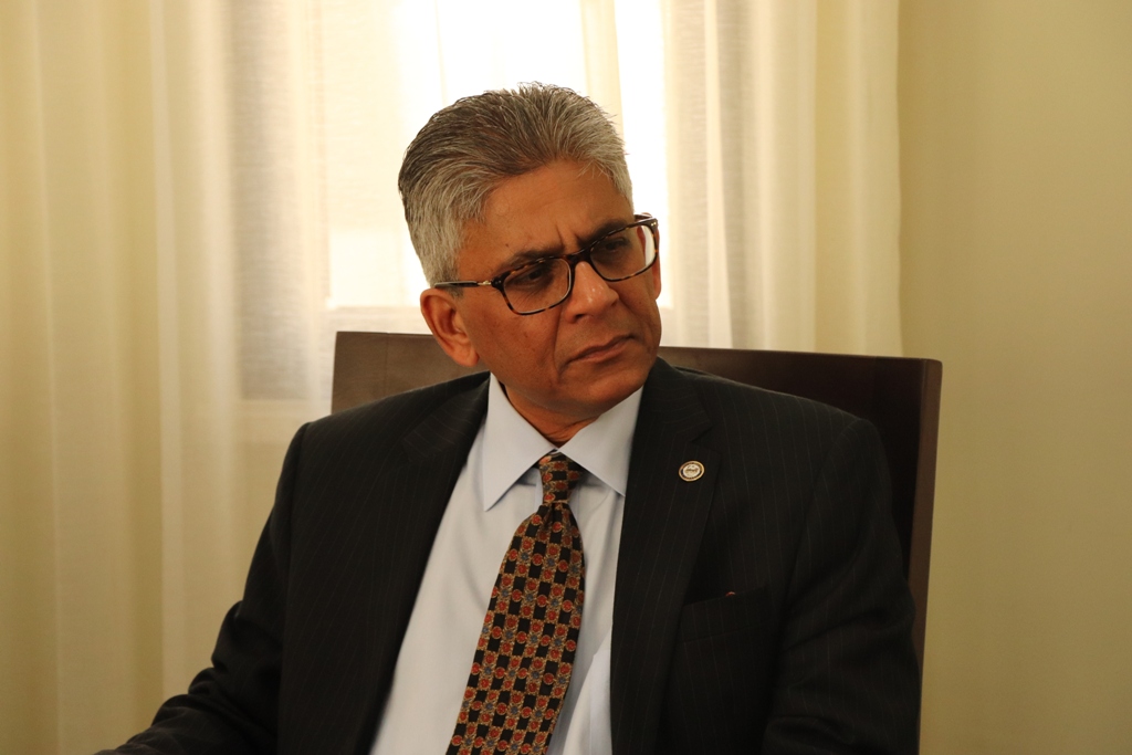 رئيس بلدية بيت لحم يستقبل السيد زافار طاهر ممثلا عن رئيس بلدية هيوستن