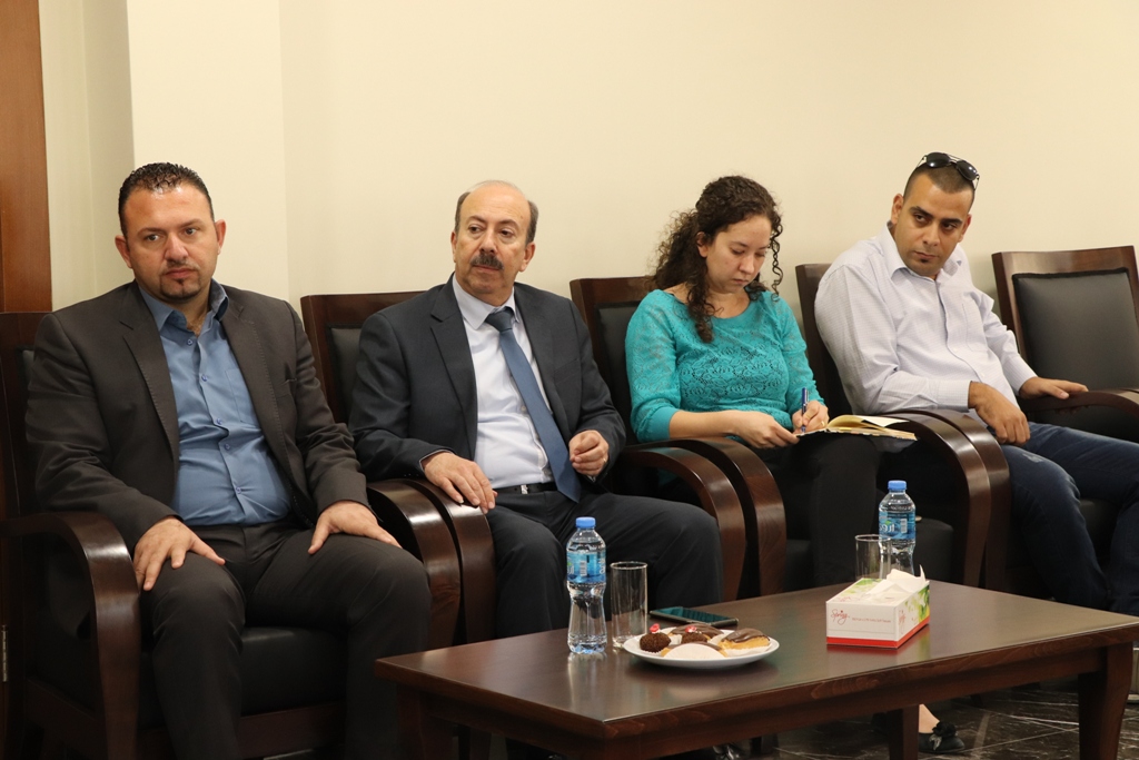 رئيس بلدية بيت لحم يستقبل ممثل جمهورية روسيا الاتحادية الجديد لدى دولة فلسطين ويطلعه على التطورات في مشروع تأهيل (شارع النجمة وتفرعاته)