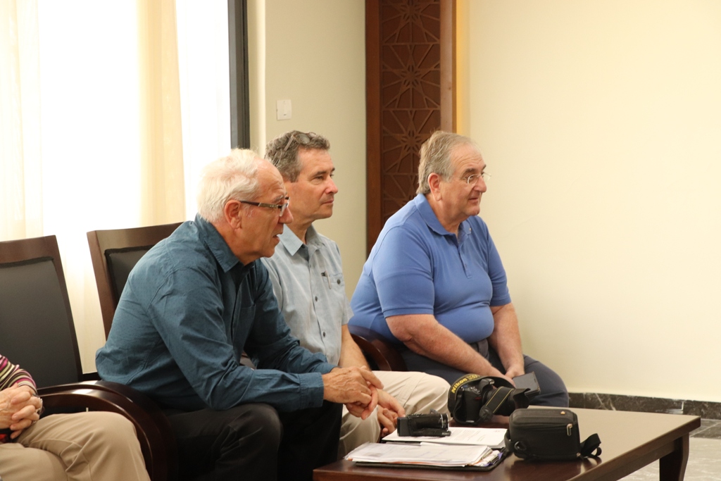 رئيس بلدية بيت لحم يستقبل وفداً من مدينة مونبلييه الفرنسية المتوأمة مع بيت لحم