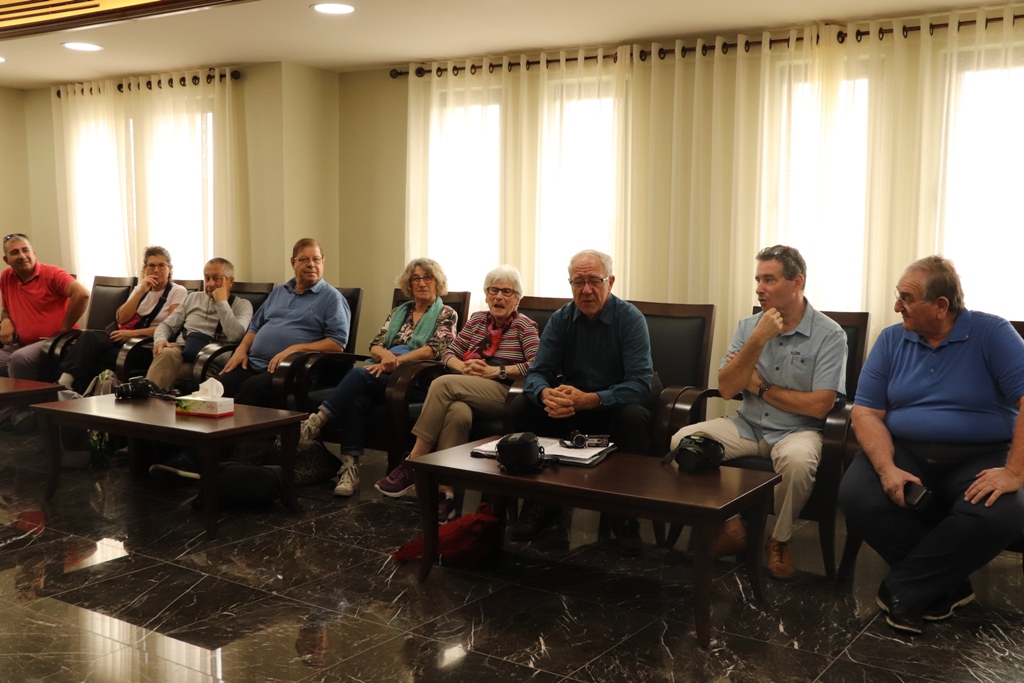 رئيس بلدية بيت لحم يستقبل وفداً من مدينة مونبلييه الفرنسية المتوأمة مع بيت لحم