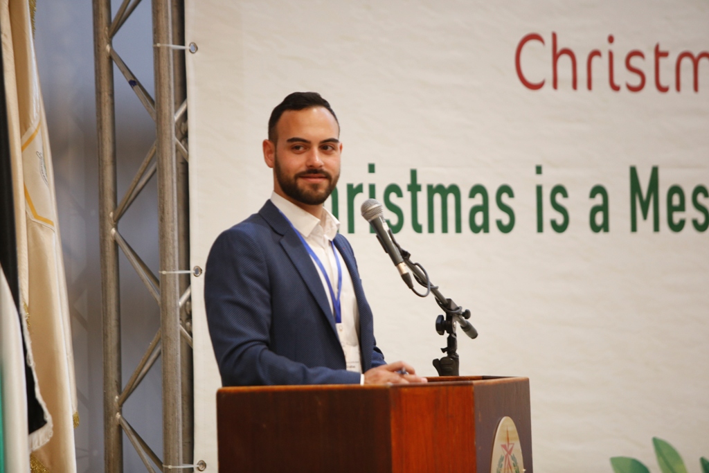 مؤتمر صحفي خاص بإحتفالات أعياد الميلاد المجيدة في مركز السلام بيت لحم