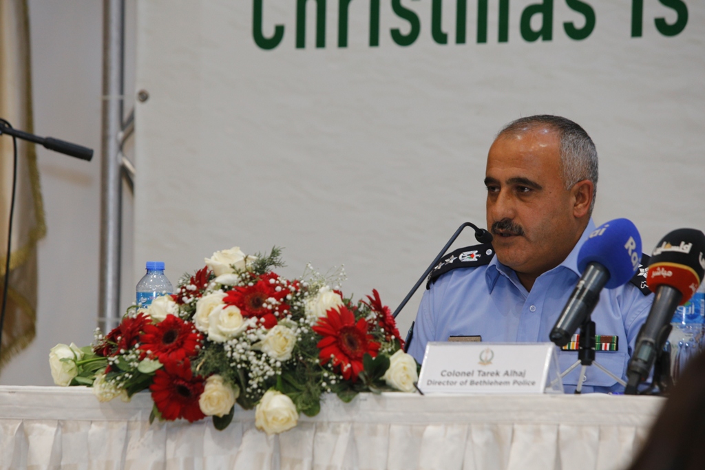مؤتمر صحفي خاص بإحتفالات أعياد الميلاد المجيدة في مركز السلام بيت لحم