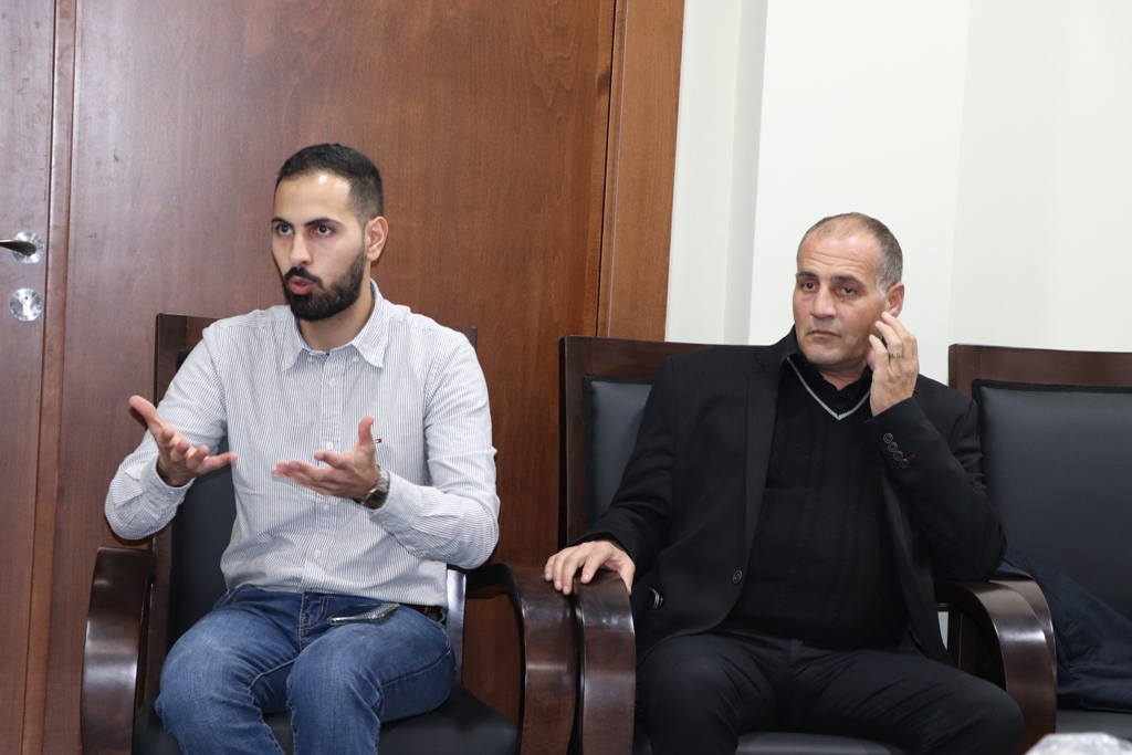 بلدية بيت لحم تستقبل 10 وفود من مدن متوأمة وشريكة  والمعهد الأرزق من روما يتبرع بمعدات طبية لبلدية بيت لحم