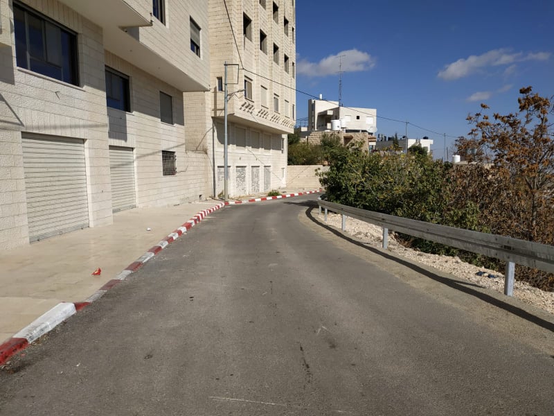 استلام مشروع طرق داخلية في بيت لحم