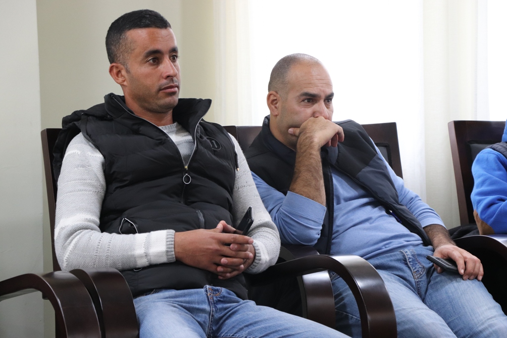 استلام مشروع طرق داخلية في بيت لحم