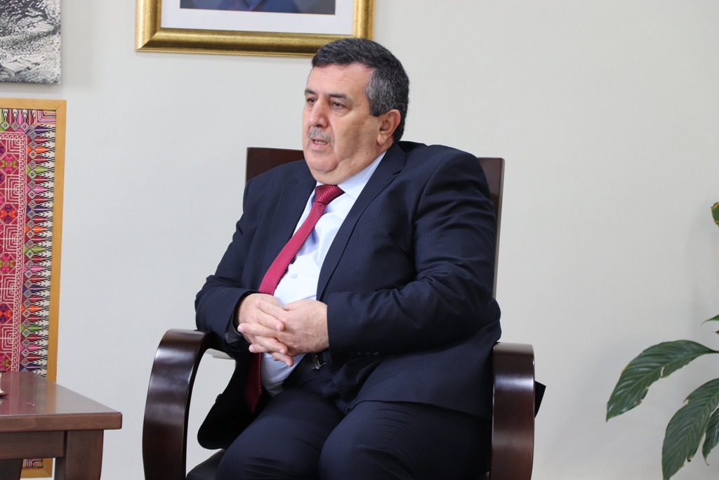 رئيس بلدية بيت لحم يستقبل الموسيقار الإيطالي باولو أولمي ويبحث معه سبل التعاون المشترك في فعاليات بيت لحم 2020