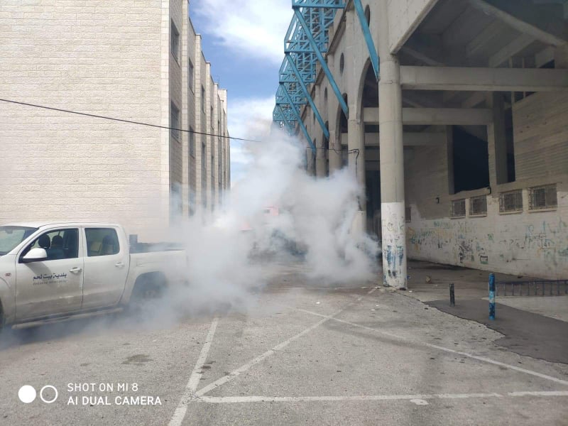 بالتعاون مع لجان المخيمات والهيئات المحلية: بلدية بيت لحم استنفار يومي في مواجهة فايروس كورونا يتعدى حدود المدينة