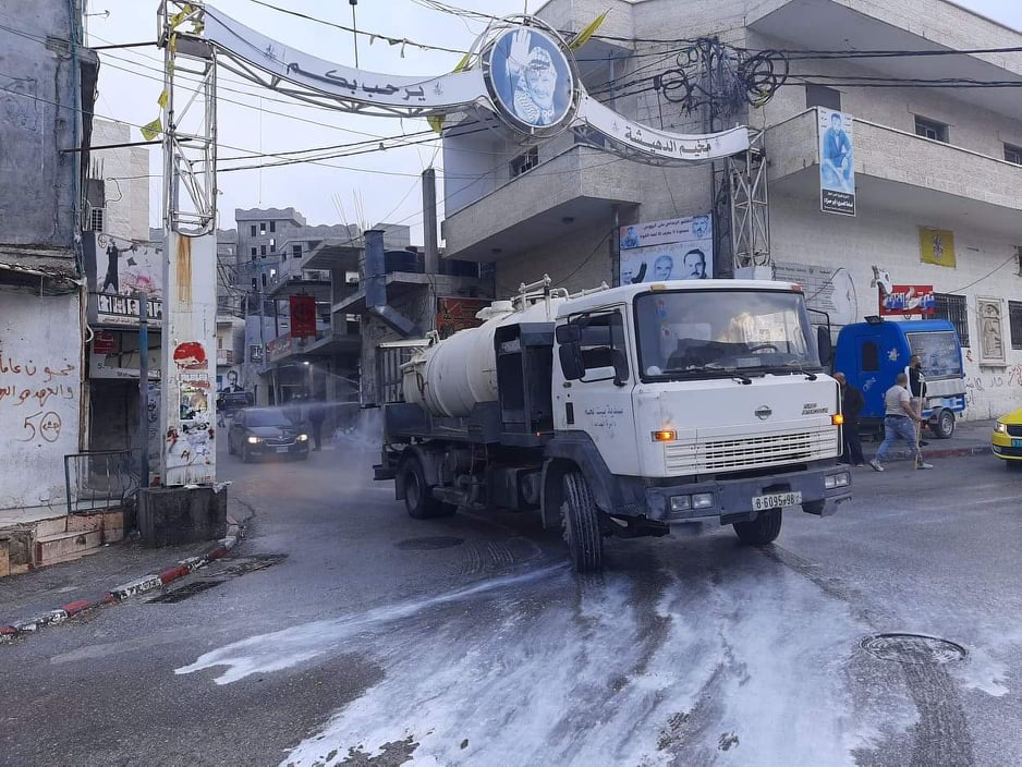 بالتعاون مع لجان المخيمات والهيئات المحلية: بلدية بيت لحم استنفار يومي في مواجهة فايروس كورونا يتعدى حدود المدينة