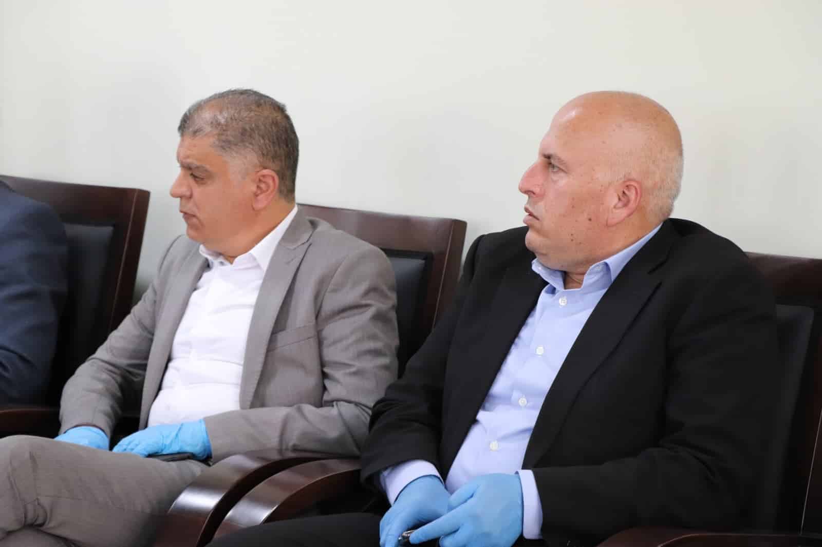 سلمان يطلع اللواء جبريل الرجوب على جهود بلدية بيت لحم في مواجهة فايروس كورونا