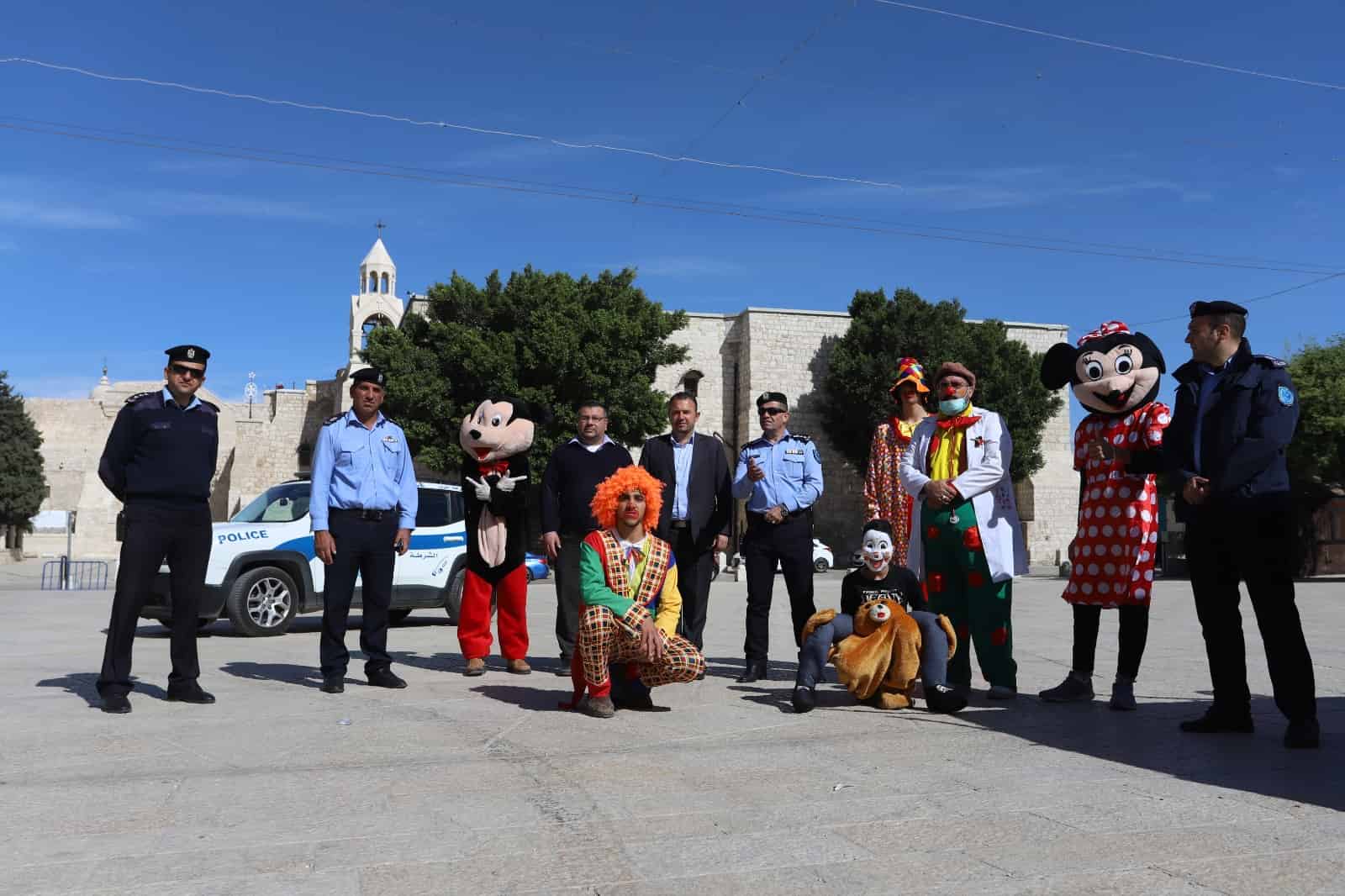 بلدية بيت لحم تشارك في تنظيم فعالية دعم نفسي لأطفال المدينة  في ظل فترة التباعد الإجتماعي الناتجة عن انتشار فيروس كورونا