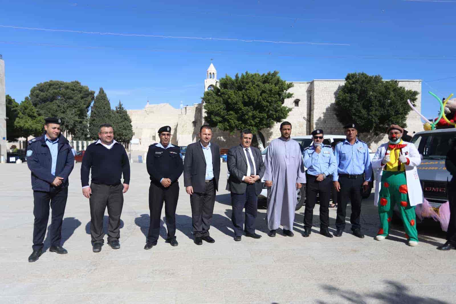 بلدية بيت لحم تشارك في تنظيم فعالية دعم نفسي لأطفال المدينة  في ظل فترة التباعد الإجتماعي الناتجة عن انتشار فيروس كورونا