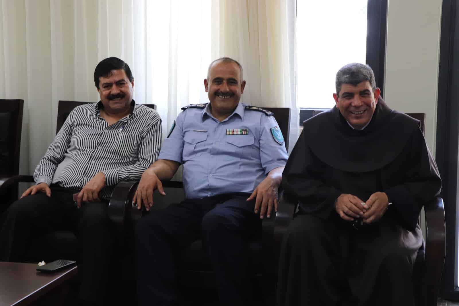 سلمان يطلع اللواء جبريل الرجوب على جهود بلدية بيت لحم في مواجهة فايروس كورونا